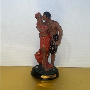 Passionate Couple Figurine - Red and Black